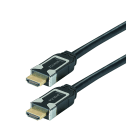 Erard - Cordon HDMI A M/M - IMMUNITY - 4K/60ips HDR 4:4:4 - gaine striée - OR - 1m20