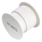 Erard - Bobine de câble TV/SAT - 25m - 75 Ohms - diamètre 6.8 mm - 19 VATC - blanc