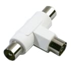 Erard - Adaptateur 2 x TV 9.52 mm M / TV 9.52 mm F - nickel