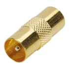 Erard - Adaptateur TV 9.52 mm Mâle / TV 9.52 mm Mâle - OR