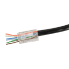 Erard - Kit 6 prises RJ45 Cat. 5 traversantes à sertir