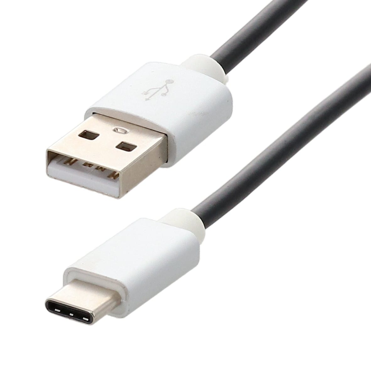 Erard - Cordon USB 2.0 -A M / C M -  3A - 480 mbps - prises alu - 1m
