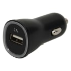 Erard - Chargeur USB A F - sur allume-cigare - 5V1A - noir