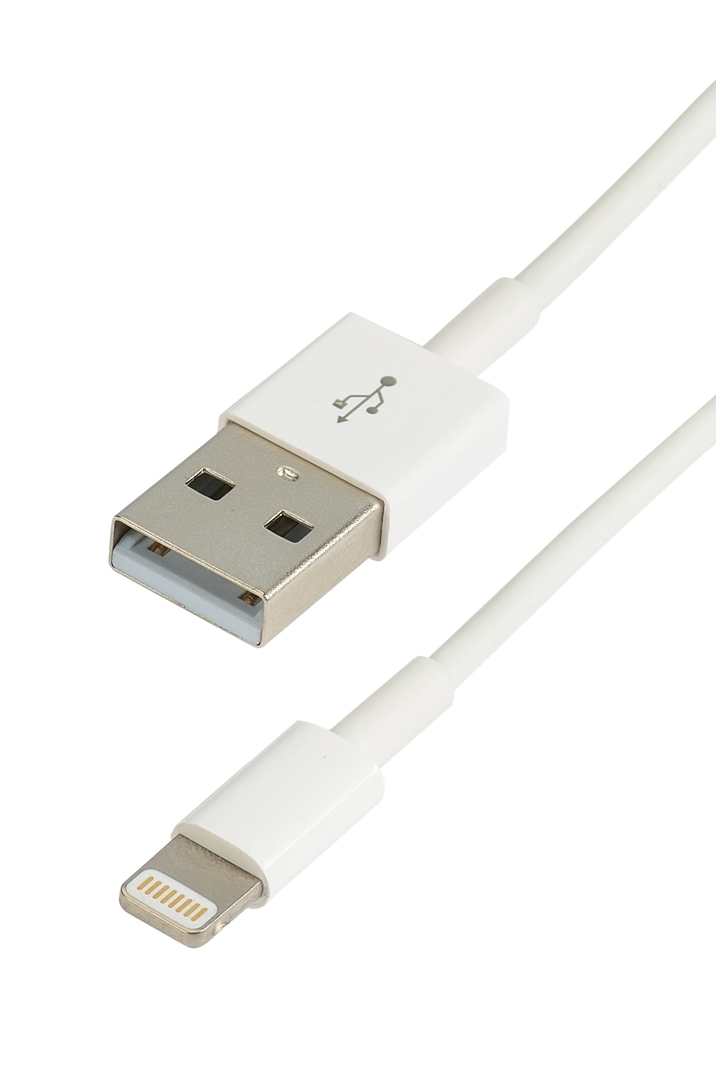 Erard - Cordon USB 2.0 A M/Lightning M - 480 Mbps - 2.4A - licence Apple MFI -blanc - 2m