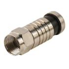 Erard - fiches F 7 mm à compression - pour câbles 17 et 19 VATC - métal