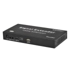 Erard - Extendeur HDMI +fonction KVM sur fibre optique - Full HD -fonction by-pass- 20km