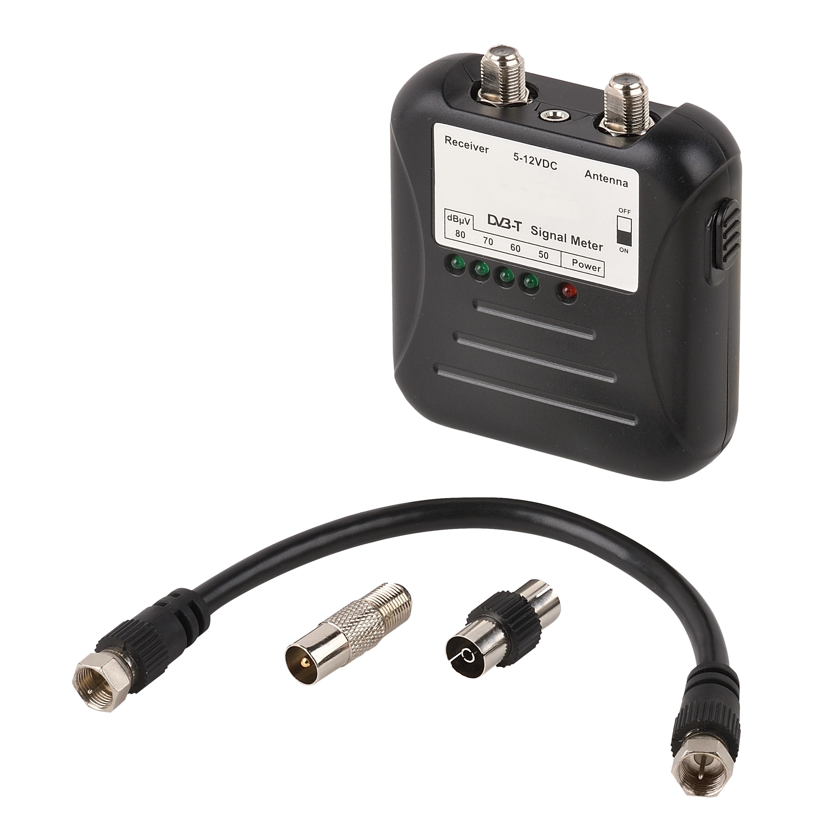 Erard - Pointeur TV 9.52 mm + cordon satellite F M/M + adaptateur TV F/F ou F/M - 0m20