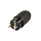 Erard - Prise électrique 230V (2 P+T) M - 16A - IP44 - NF - noire - à monter