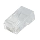 Erard - connecteurs RJ45 Cat. 5 à sertir , PVC transparent