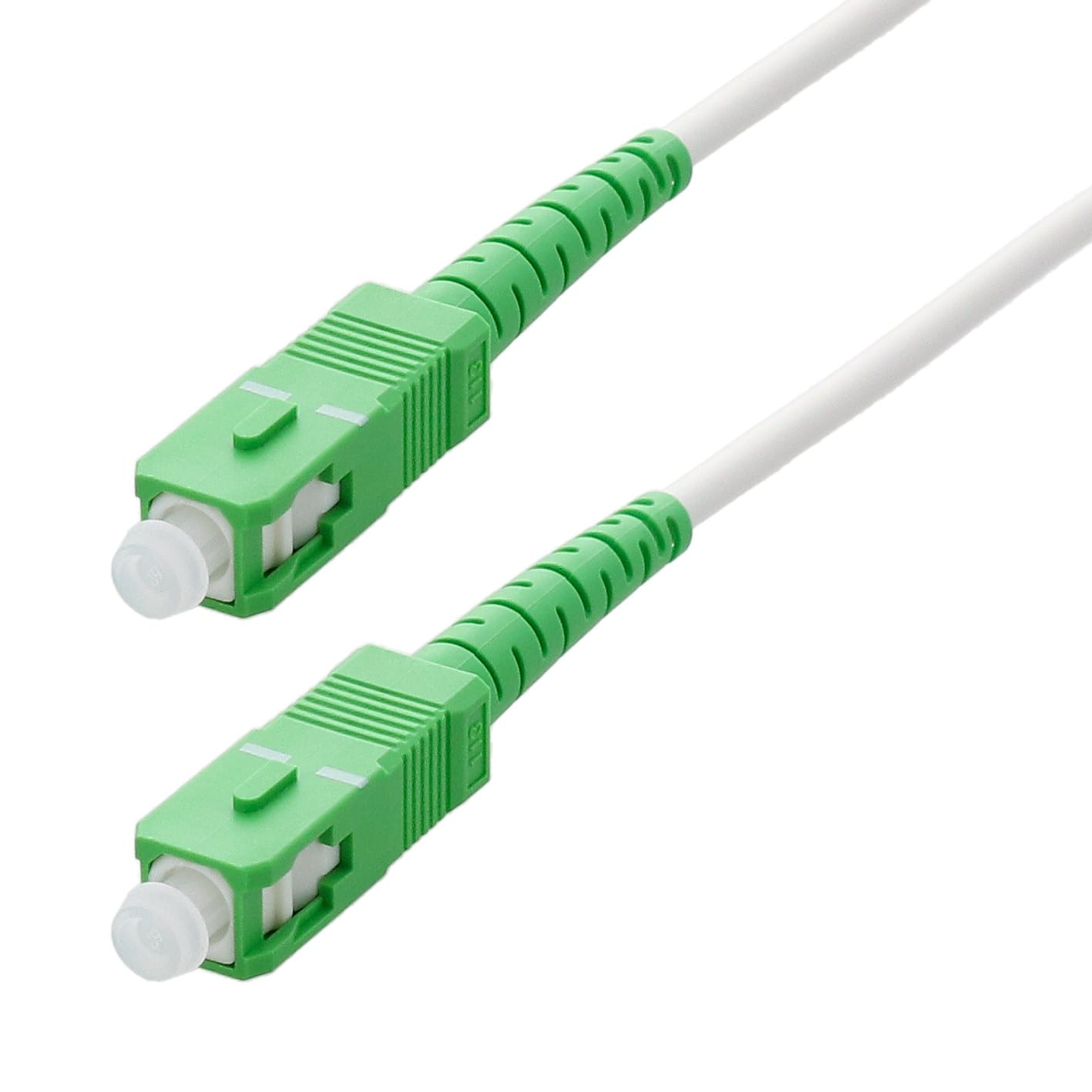 Erard - Cordon fibre optique de raccordement armé - SC APC M/SC APC M - 2m