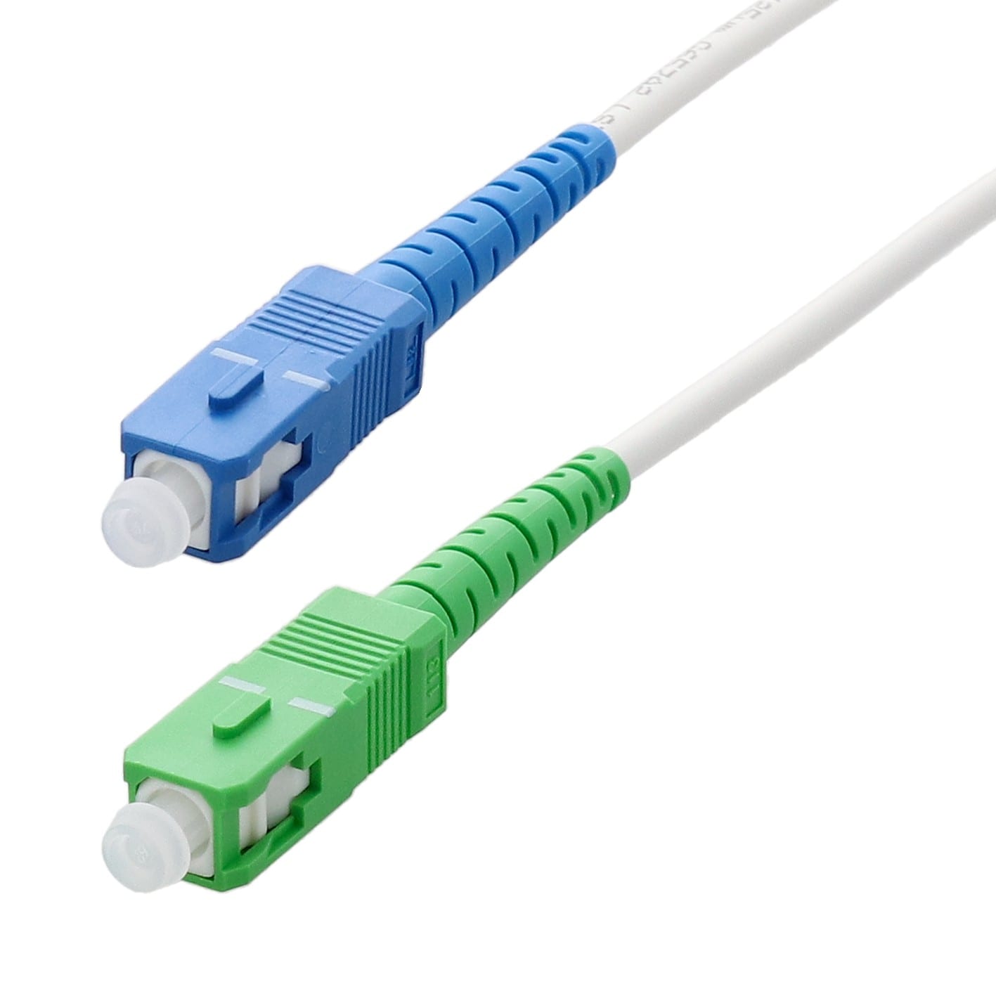Erard - Cordon fibre optique de raccordement armé - SC APC M/SC UPC M - 10m