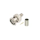 Erard - Prise BNC 6.10 mm M à sertir - pour câbles VCX - 75 Ohms - nickel