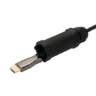 Erard - Cordon armé AOC HDMI 2.0b A M/M - 30m - fibre optique - UHD 4K/60ips - OR