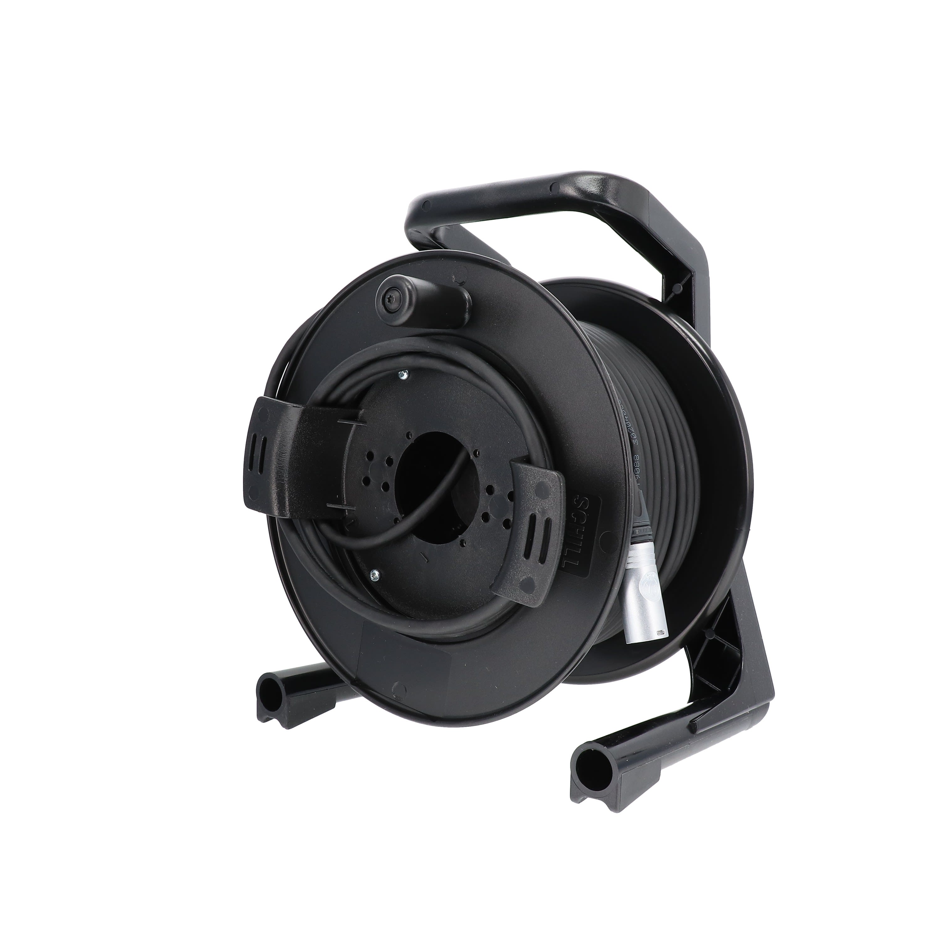 Erard - Enrouleur métal RJ45 cat 6a S/FTP MM - connecteurs NEUTRIK - 50m