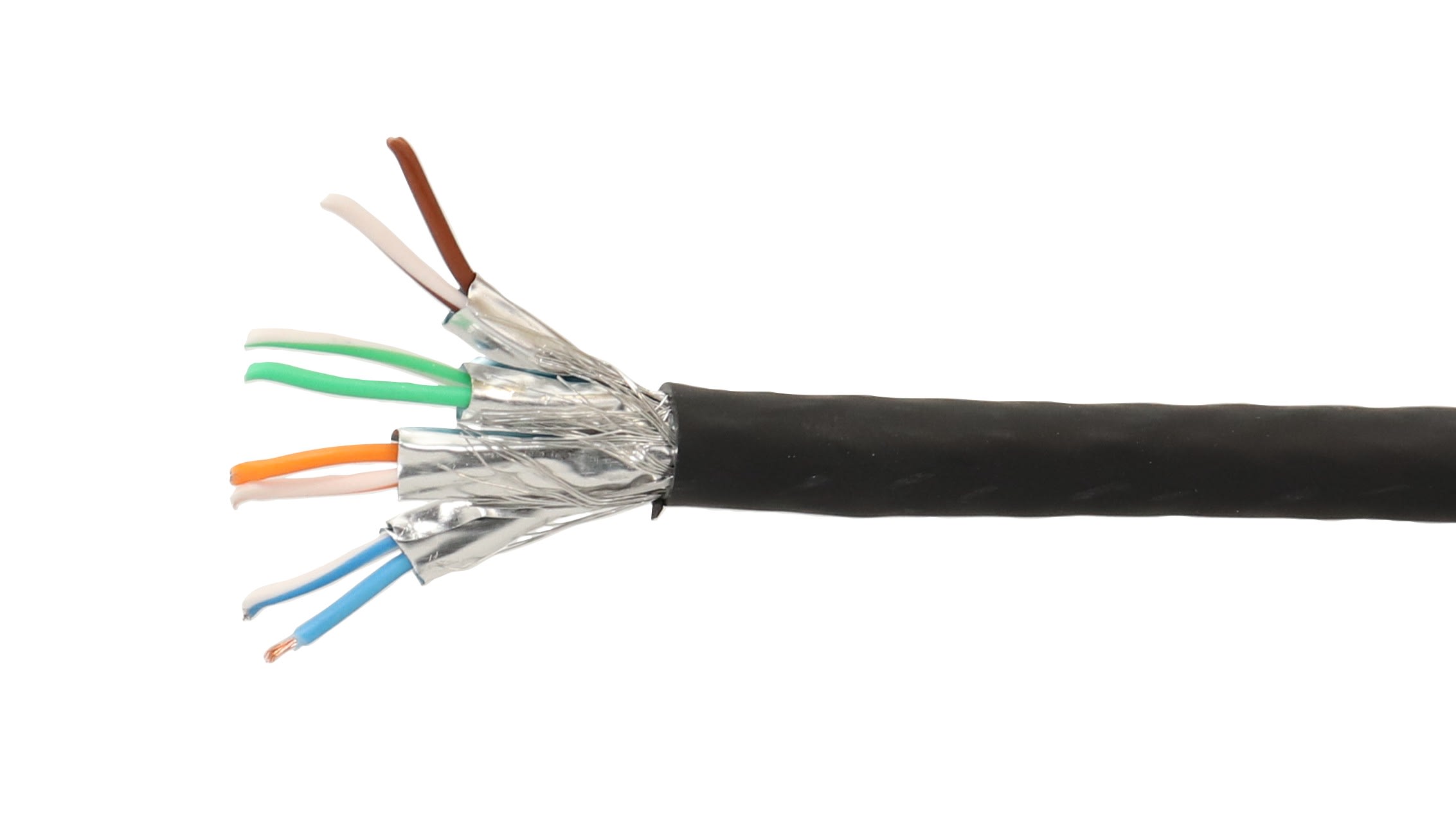 Erard - Câble RJ45 - Cat. 6a - S/FTP - 26 AWG - 500MHz - vendu au mètre