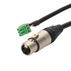 Erard - Cordon enfichable avec connecteurs EUROBLOC 3 broches F/ XLR 3 broches F 1m