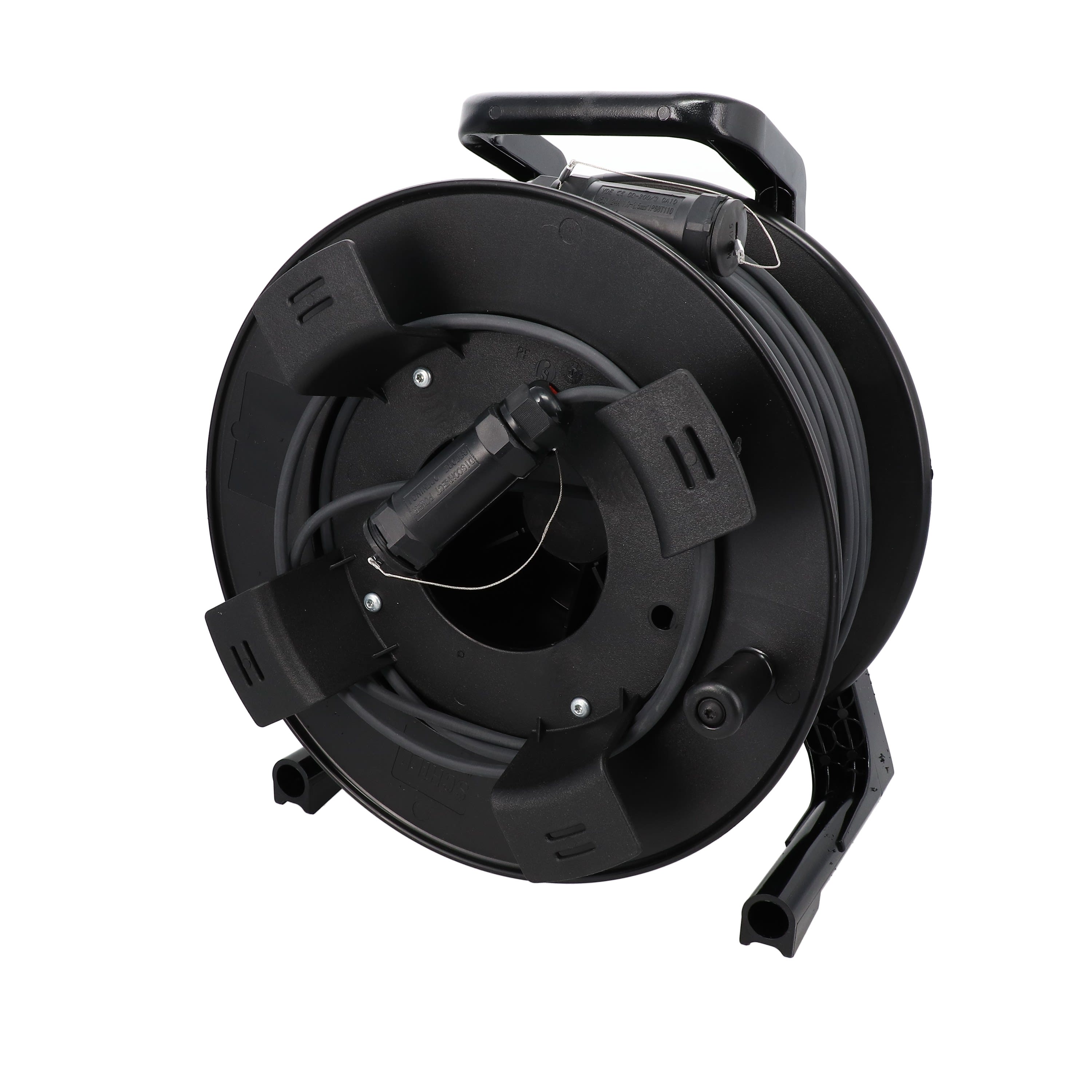 Erard - Enrouleur métal HDMI AOC Armé mâle/mâle - 30m