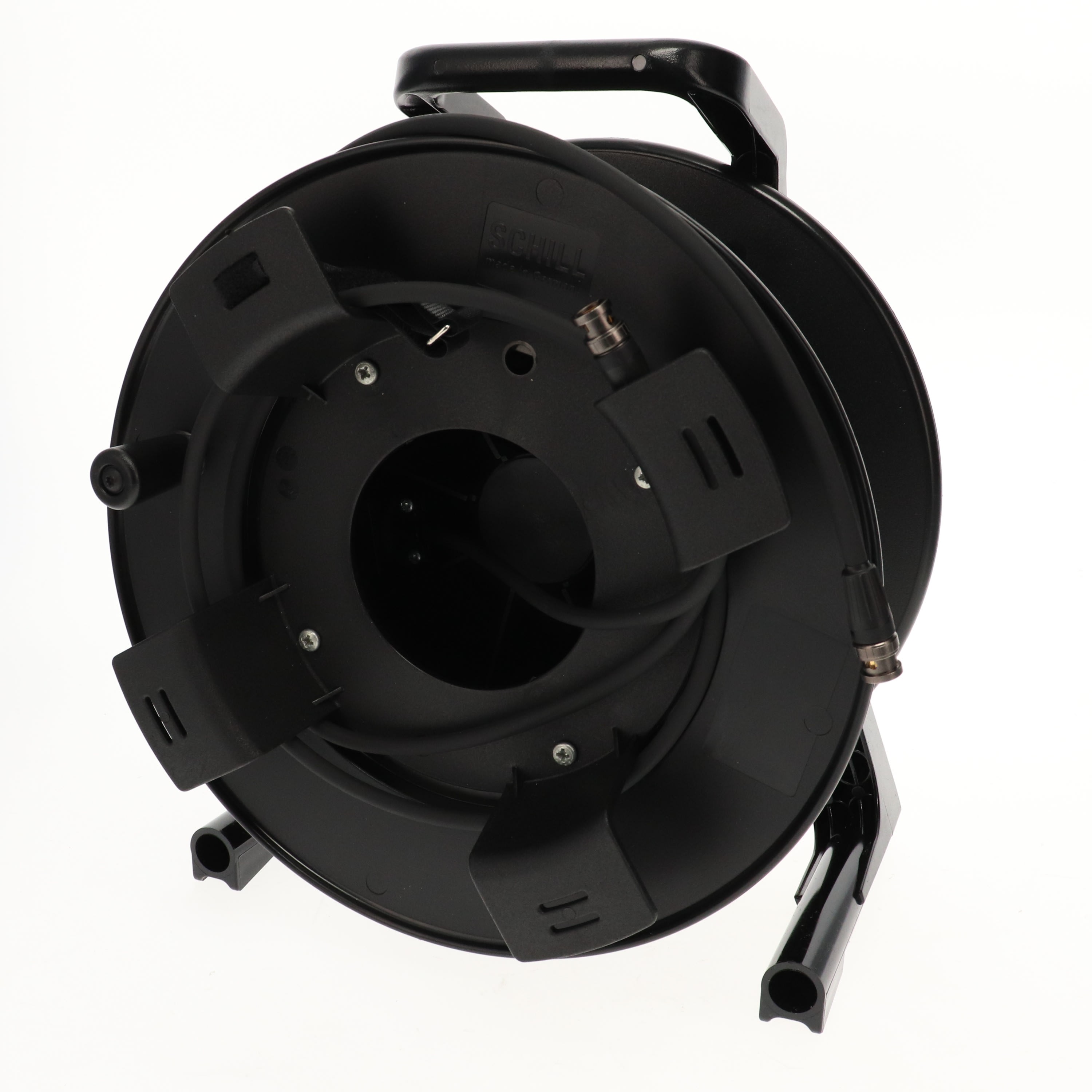 Erard - Enrouleur caoutchouc BNC MM - câble vidéo HD PRO D. 7 mm souple  -  - 50m