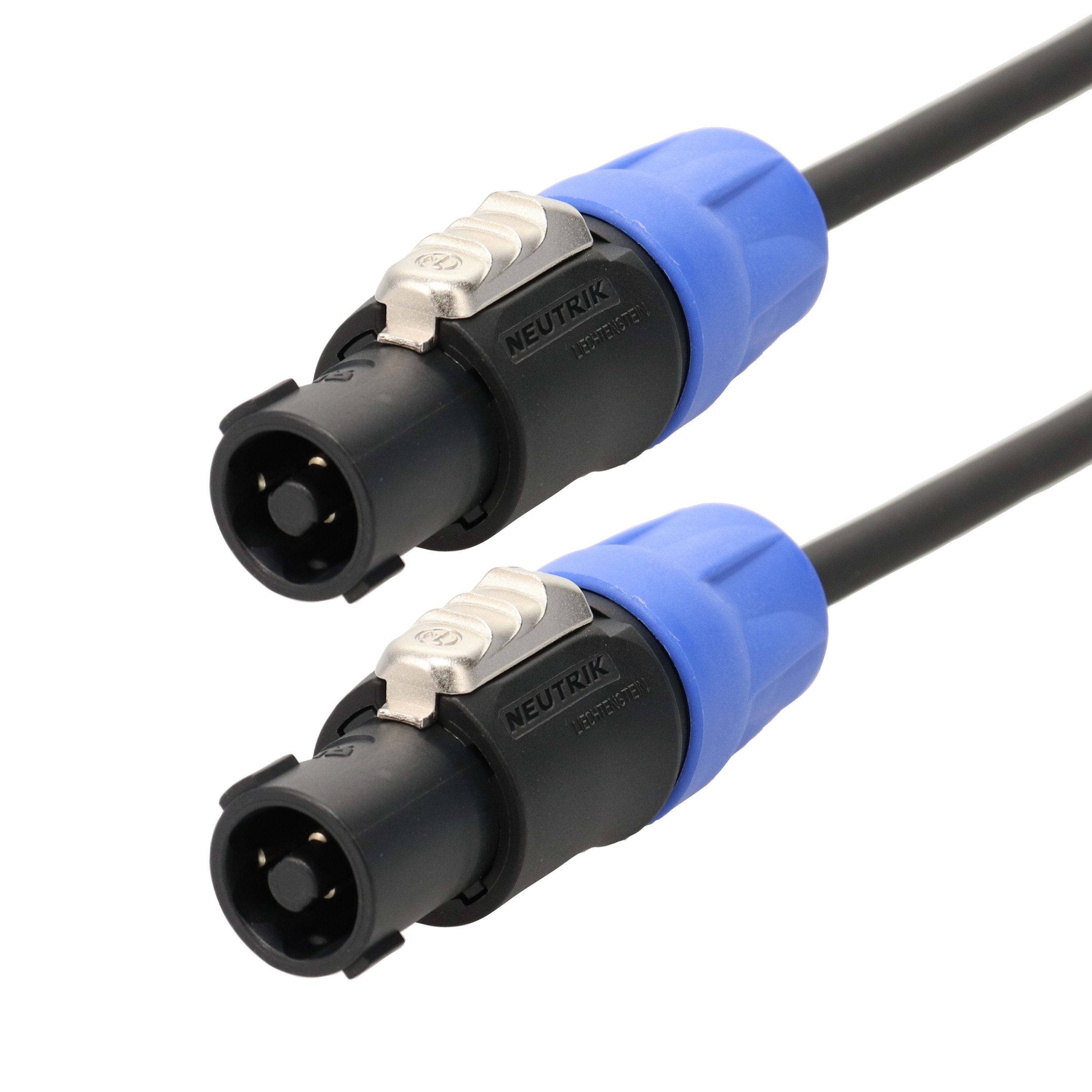 Erard - Cordon SpeaKON 4 broches F / F- 4 x 4 mm²  - connecteurs NEUTRIK - 20m