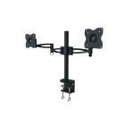 Erard - NEXTIA D2 Support de bureau inclinable / orientable 2 doubles bras pour moniteur