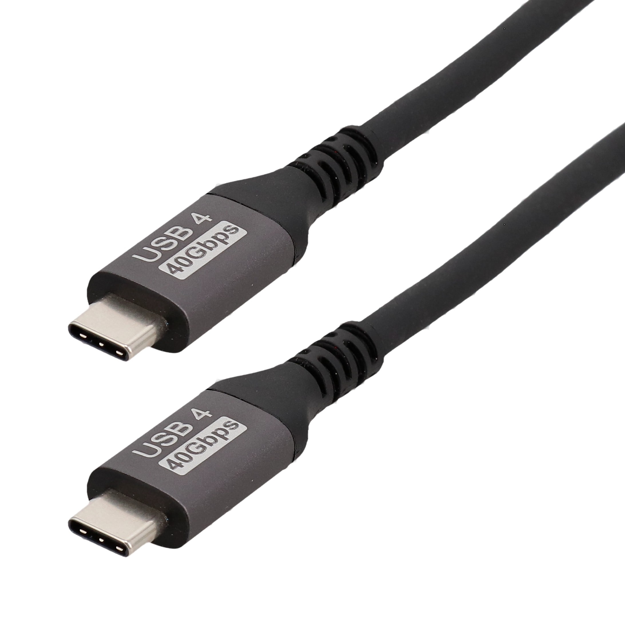 Erard - Cordon USB4 -C  M/M - 40 Gbps - 5A - PD100W  -noir -1m20
