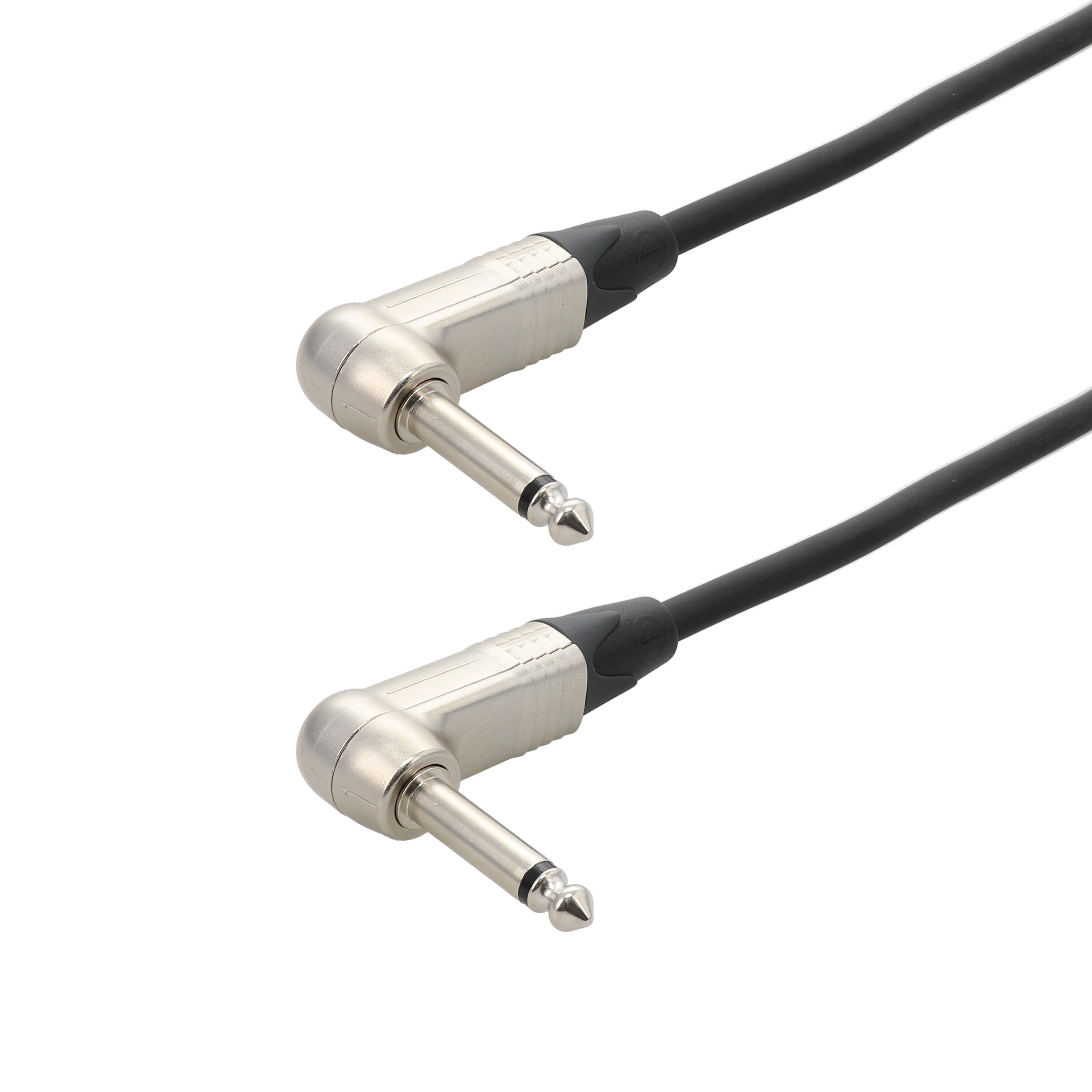 Erard - Cordon Jack 6.35 mono - M/M - connecteurs coudés NEUTRIK - 5m