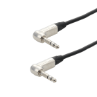 Erard - Cordon Jack 6.35 stéréo -  M/M - connecteurs coudés NEUTRIK - 3m