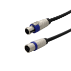 Erard - Cordon SpeakON 4 broches M / F- 2 x 2.5mm² - connecteurs NEUTRIK - 10m
