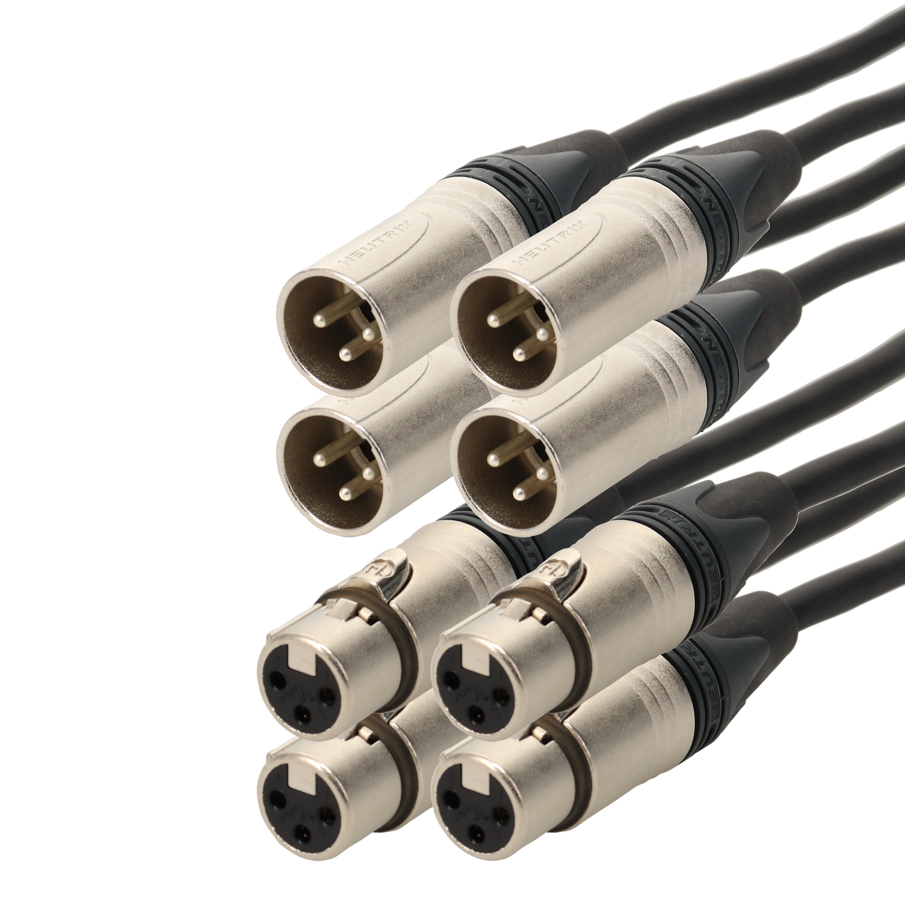 Erard - Cordon analogique XLR 3 broches M / XLR 3 broches F - 4 paires - - 20m