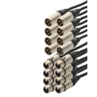 Erard - Cordon numérique XLR 3 broches M / XLR 3 broches F - 8 paires - - 5m