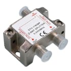 Erard - Répartiteur TV-SAT intérieur - 1 vers 2 - prise F - courant continu - métal