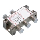 Erard - Répartiteur TV-SAT intérieur - 1 vers 4 - prise F - courant continu - métal