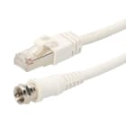 Erard - Cordon Balun - 0m70 - actif F M / RJ45 M - impédance 100 en 75 Ohms