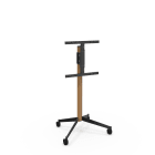 Erard - KANA 1200L Bois : Pied TV mobile ou fixe pour écran de 30" à 65"