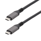 Erard - Cordon USB3.2 GEN 2 - C Mâle / Mâle - prises métal - 100W - 5A - noir -1m