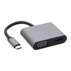 Erard - Convertisseur USB C M vers HDMI F + VGA F
