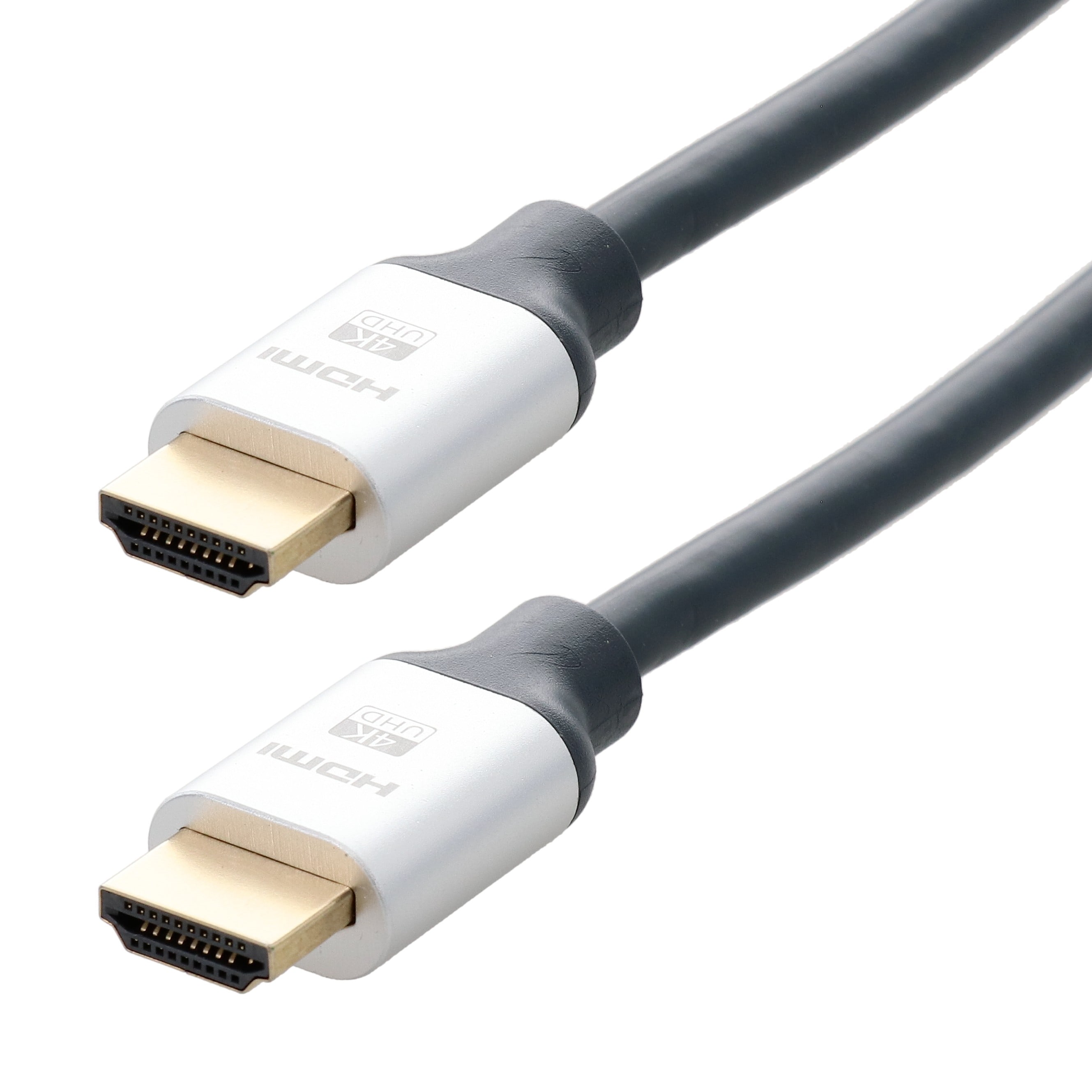 Erard - Cordon HDMI PREMIUM A M/M - 4K - or - prises métal - ultra flexible - 20m