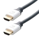 Erard - Cordon HDMI PREMIUM A M/M - 4K - or - prises métal - ultra flexible -  2m