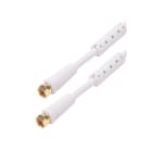 Erard - Cordon satellite - 2m - F M/M - 75 Ohms - filtré - OR