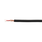 Erard - câble audio micro  extra souple - D. 6 mm - 1 paire - noir - vendu au mètre