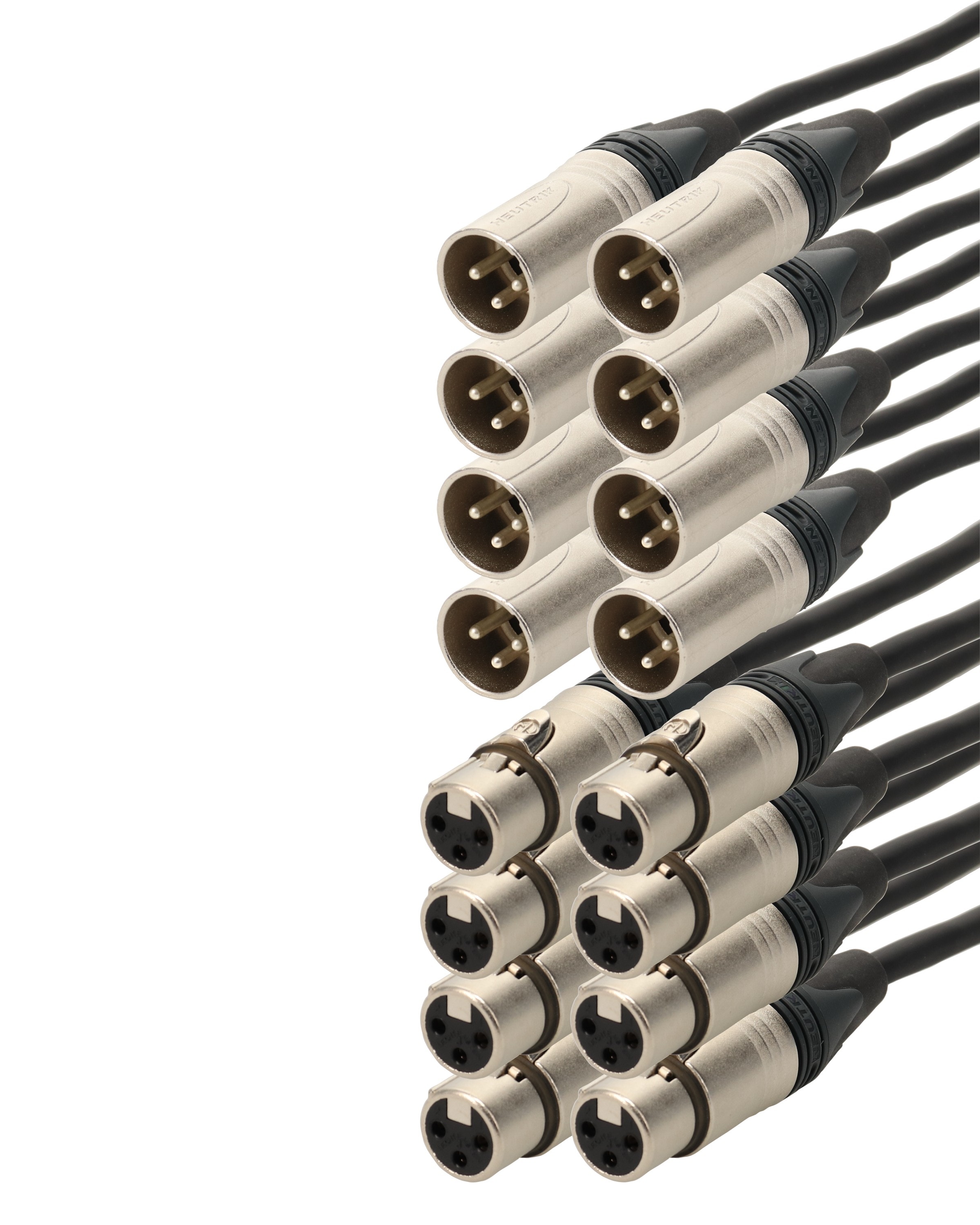 Erard - Cordon analogique XLR 3 broches M / XLR 3 broches F - 8 paires - - 15m
