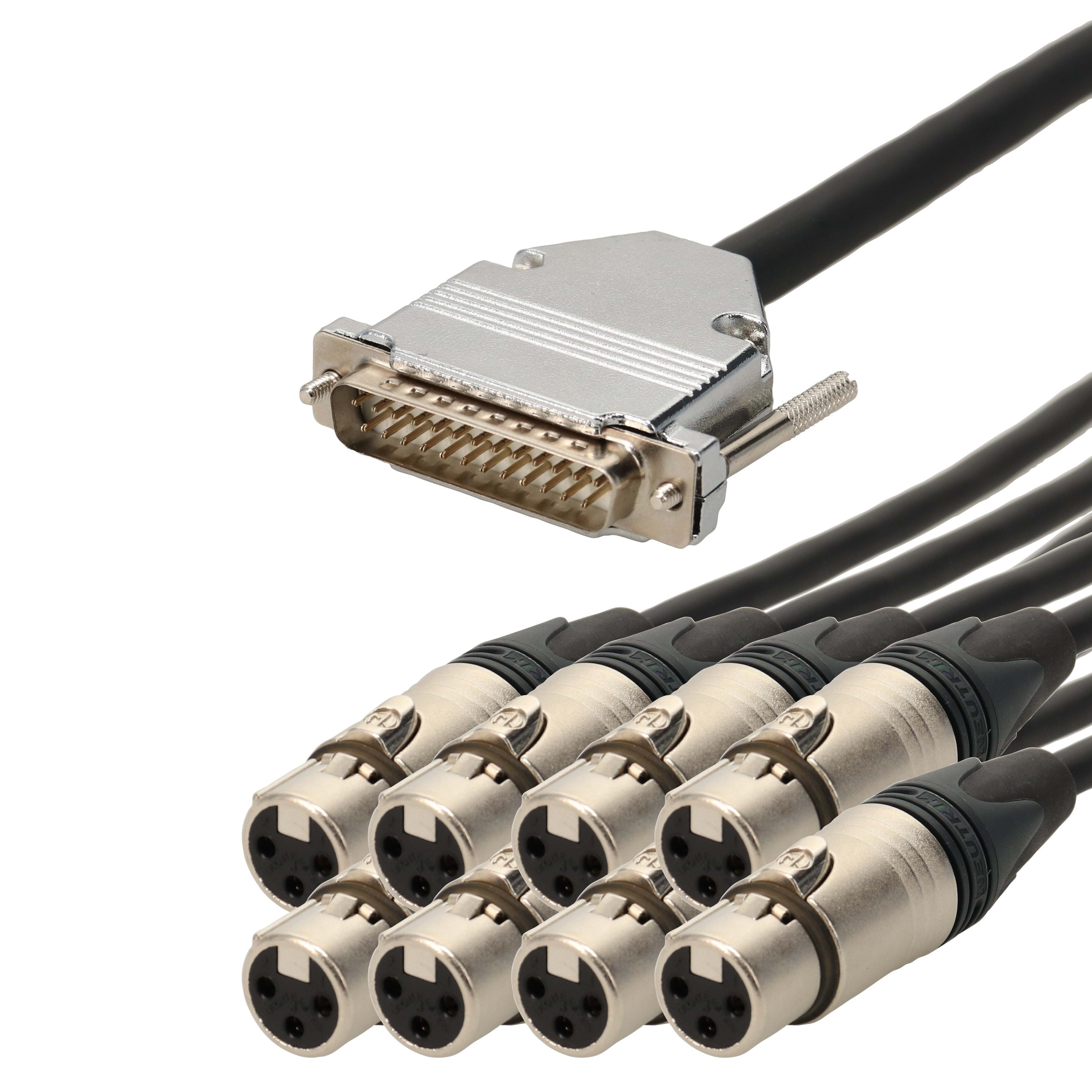 Erard - Cordon enregistreur SUB D 25 M/ 8 XLR 3 broches F - YAMAHA - 30m