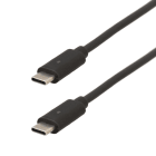Erard - Cordon USB2 480 Mbps + LED de signal de charge - C M/M - 5A - 240 W - noir -1m50