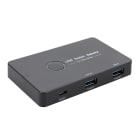 Erard - Sélecteur KVM USB A 3.0 4 ports USB pour 2 PC