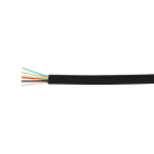 Erard - Câble modular méplats - 6 cordons - noir  - 100m