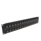 Erard - Panneau de brassage - acier 1,2mm - 32 traversées NEUTRIK BNC FF - 2U - noir