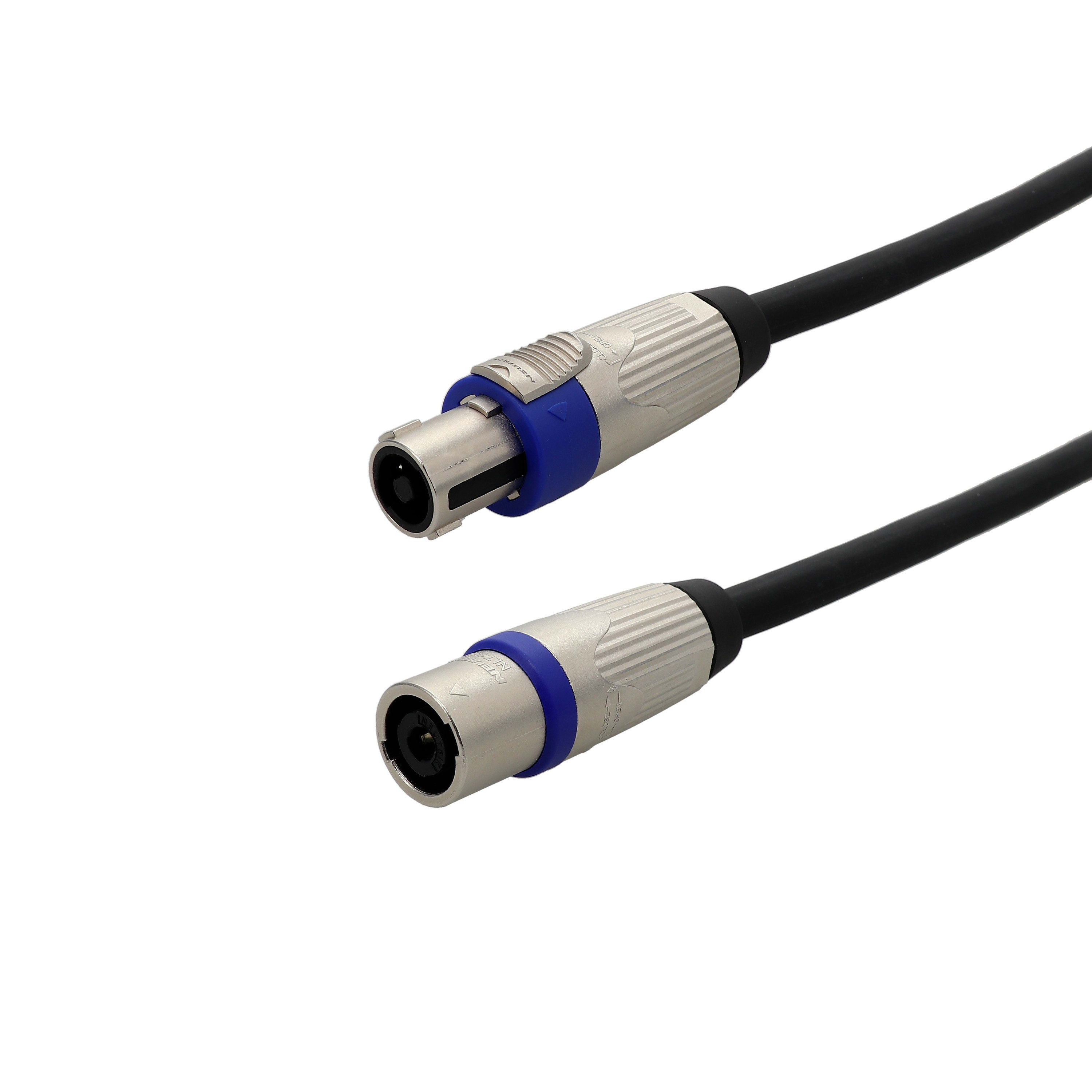 Erard - Cordon SpeakON 4 broches M / F- 4 x 4mm² - connecteurs NEUTRIK - 50m