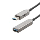Erard - Cordon AOC USB 3.2 gen 1 - A M / F - 5 gbps - rétrocompatible prises métal 50m