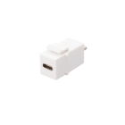 Erard - Traversée Keystone USB C 3,2 gen 2 F/M - blanche