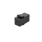 Erard - Traversée Keystone USB C 3,2 gen 2 F/M - noire